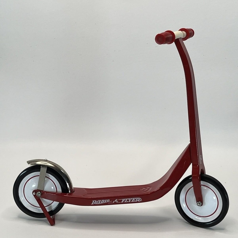 Red Radio Flyer Mini Doll Scooter, 12" Tall Fits 18" American Girl Dolls